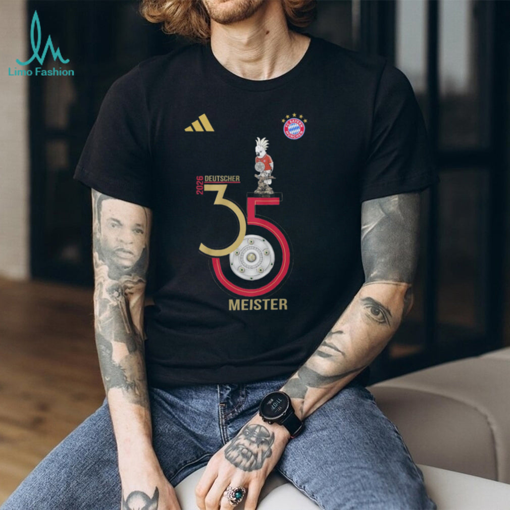 FC Bayern Munich 35th Bundesliga Title 2026 Deutscher Meister T Shirt