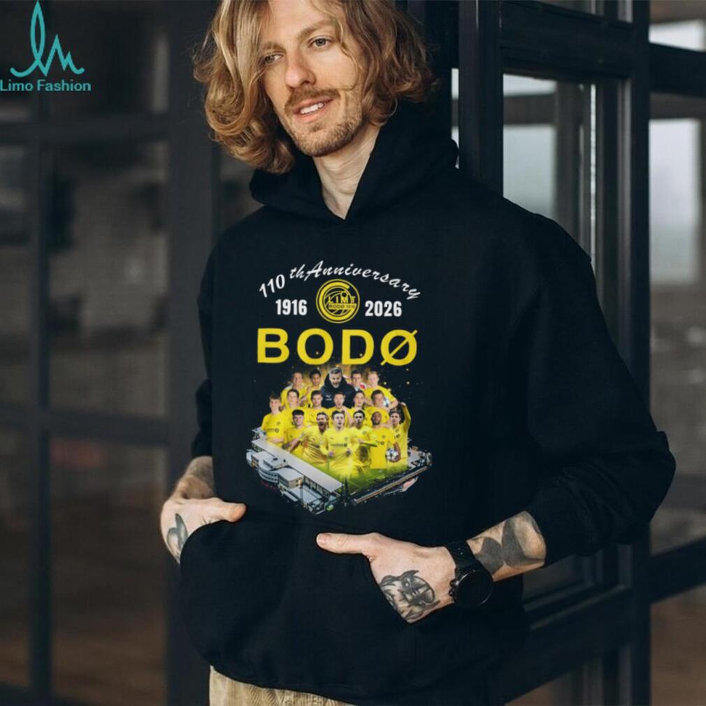 FK Bodø Glimt 110th Anniversary 1916 2026 Team Photo T Shirt