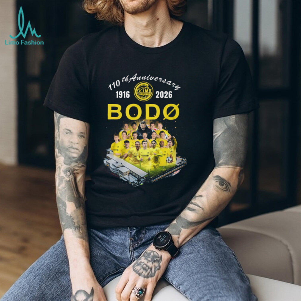 FK Bodø Glimt 110th Anniversary 1916 2026 Team Photo T Shirt