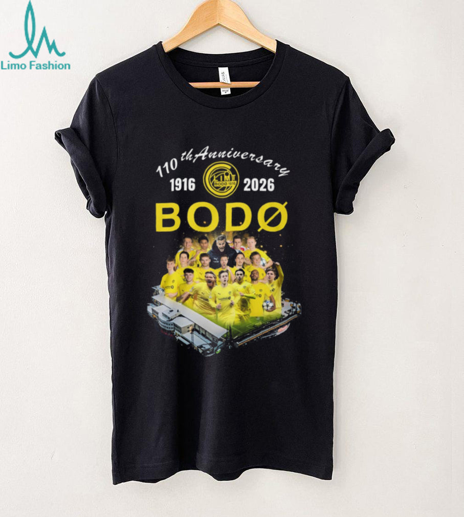 FK Bodø Glimt 110th Anniversary 1916 2026 Team Photo T Shirt