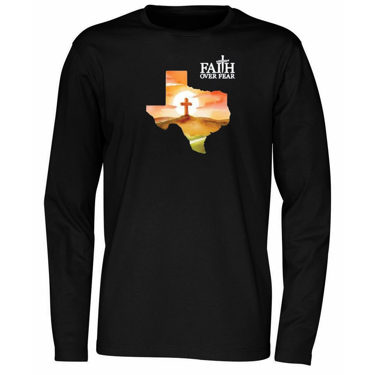 Faith Over Fear Cross Shirt