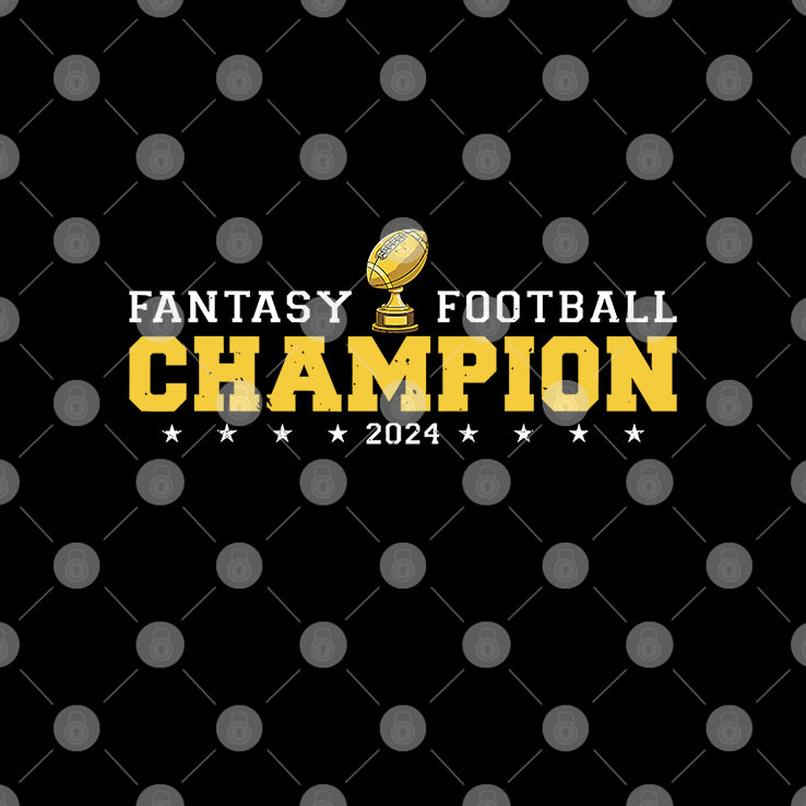 Fantasy Football Champion 2024 Trophy T Shirt