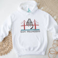 Fat Cat Sitting on Golden Gate Bridge San Francisco Souvenir T Shirt