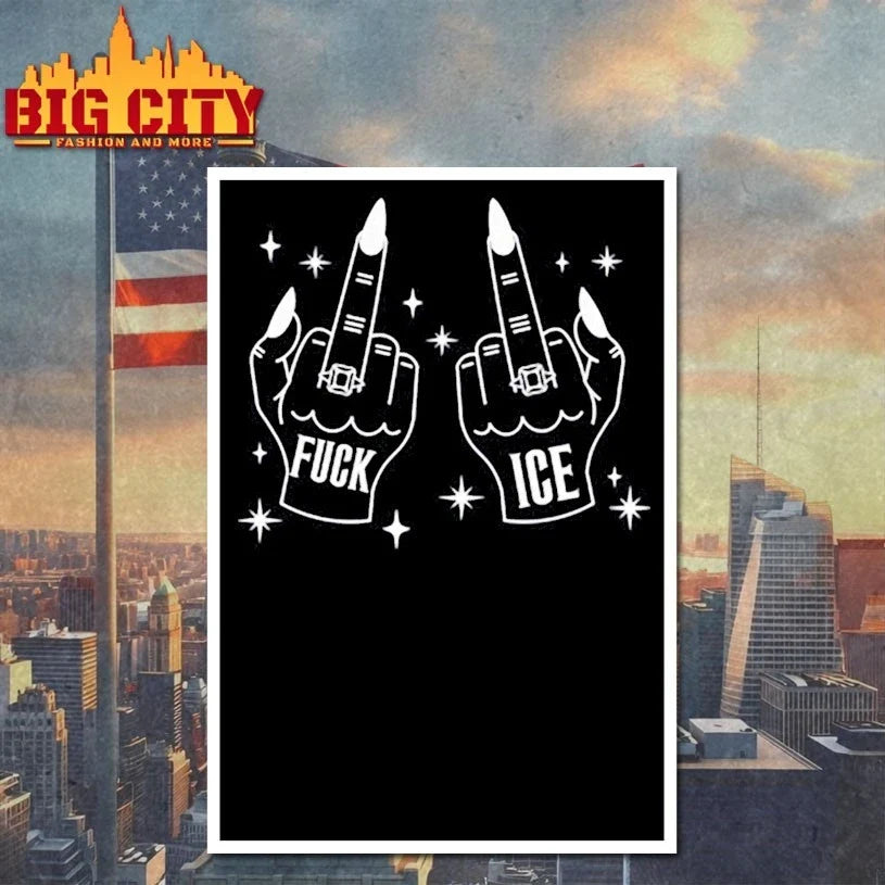 Fck Ice with Middle Finger t-shirt