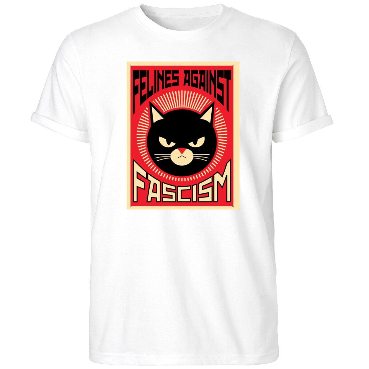 Felines Against Fascism Lorenzo The Cat Shirt