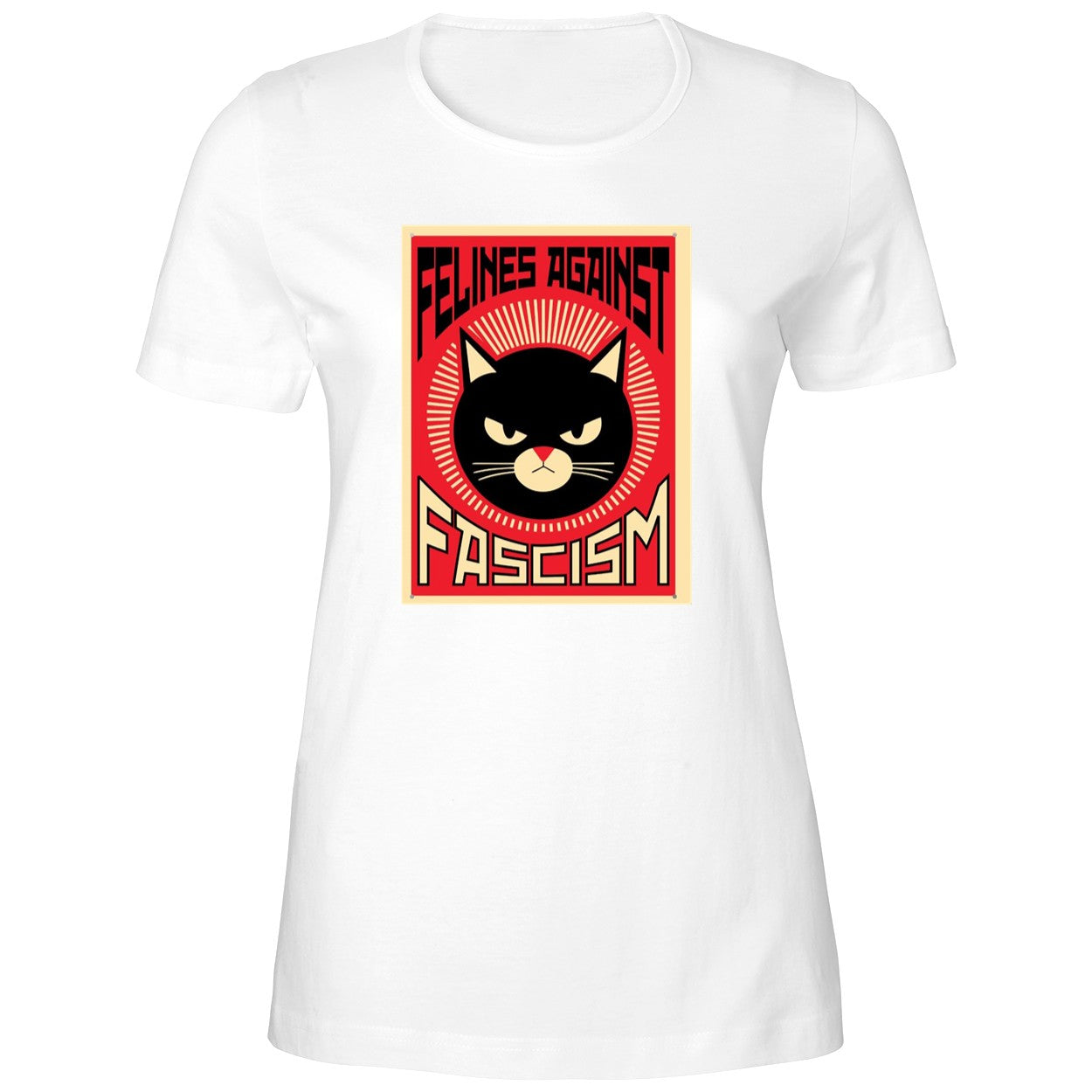 Felines Against Fascism Lorenzo The Cat Shirt
