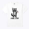 Feral And Free Raccoon T Shirt