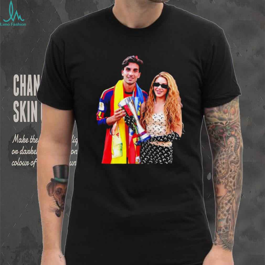 Ferran Torres and Shakira Man of the Match 2026 World Cup Champion shirt