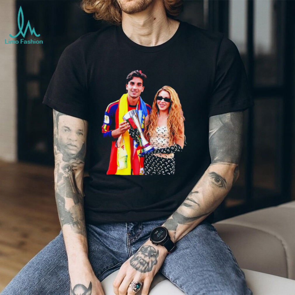 Ferran Torres and Shakira Man of the Match 2026 World Cup Champion shirt