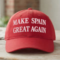 Ferran Torres with Make Spain Great Again Hat