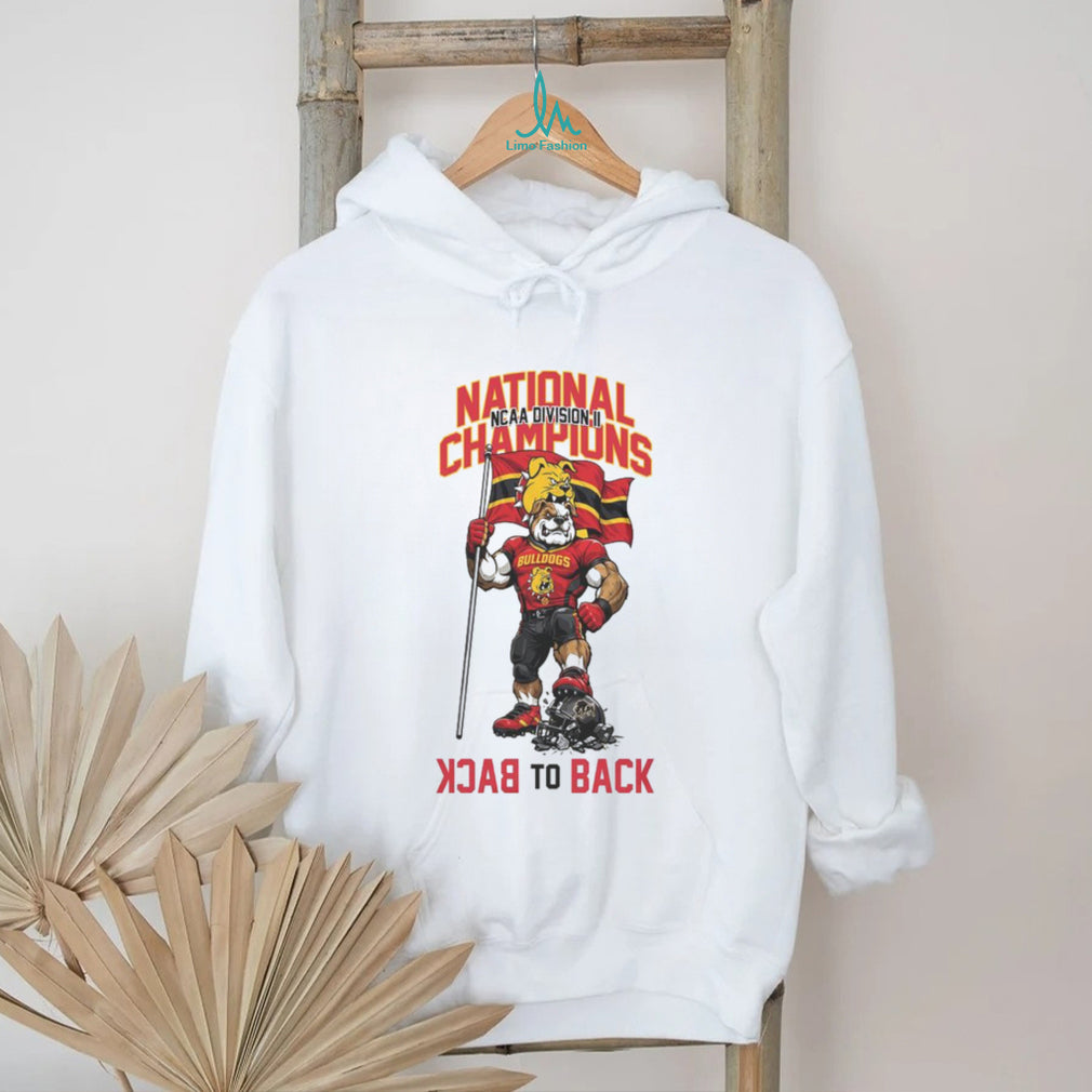 Ferris State Bulldogs Back to Back National Champions T Shirt