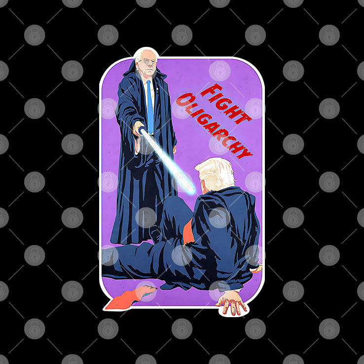 Fight Oligarchy Bernie Vs Trump T Shirt
