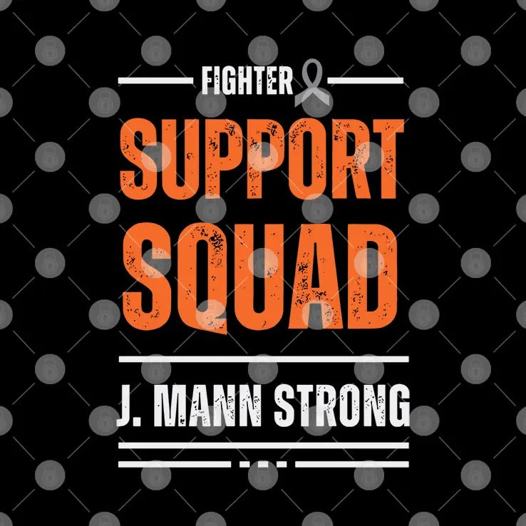 Fighter Support Squad J Mann Strong T Shirt