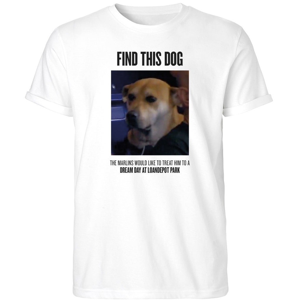 Find This Dog The Marlins Would Like To Treat Him Shirt