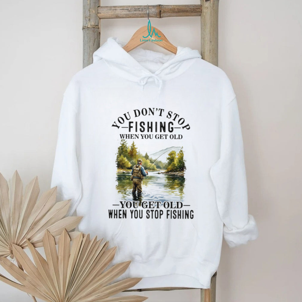 Fishing Enthusiast Old Man Fisherman Hobby T Shirt