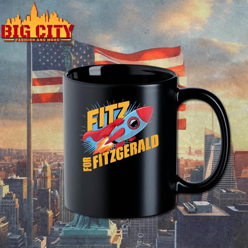 Fitz For Fitzgerald Rocketship Shirt