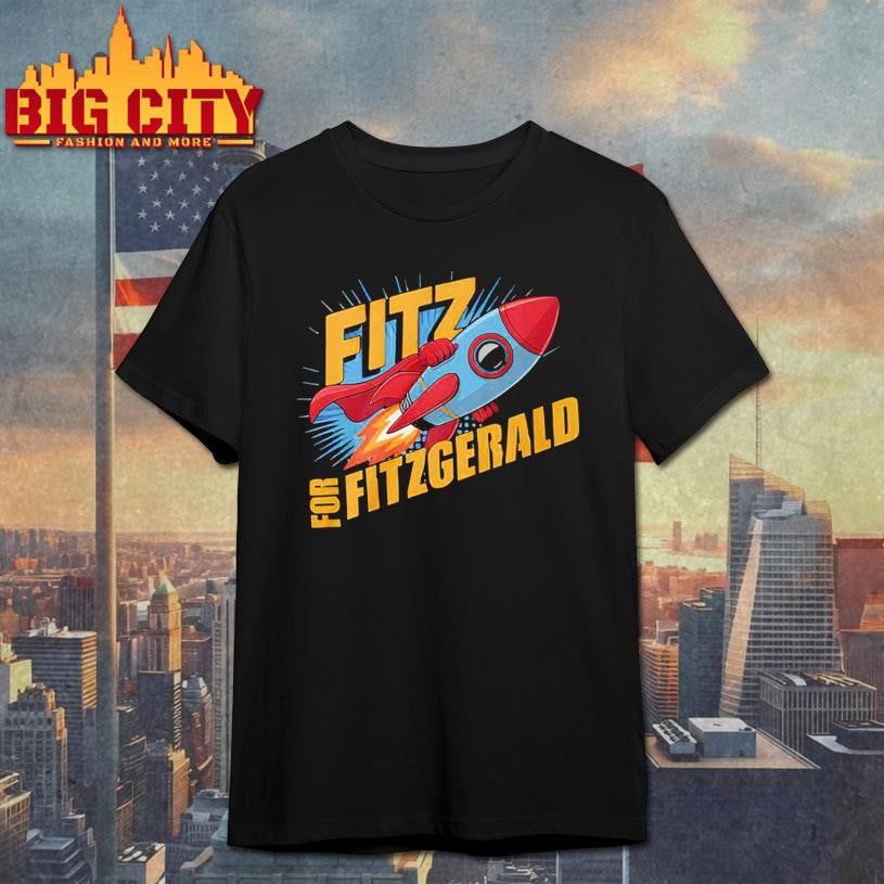 Fitz For Fitzgerald Rocketship Shirt