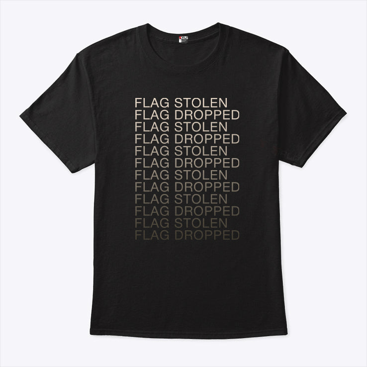 Flag Stolen Dlag Dropped T Shirt