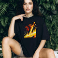 FlameFrags Sword Character Gaming Fantasy shirt