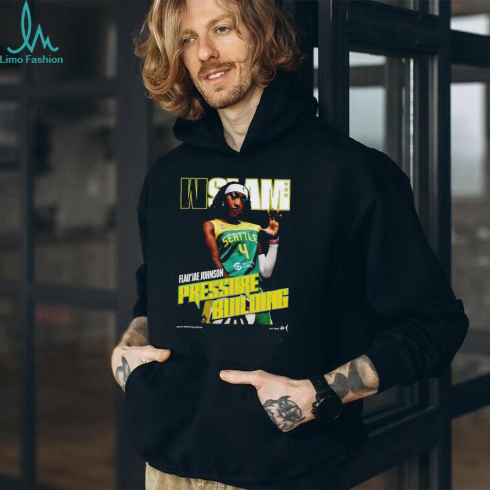 Flau’jae Johnson Seattle Storm Basketball W SLAM Pressure Builoing shirt