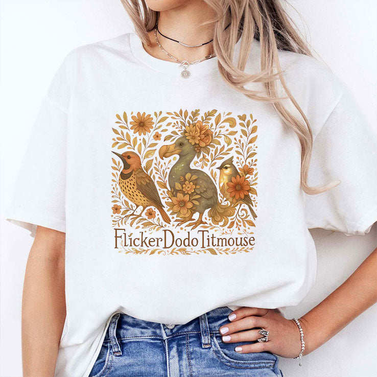 Flicker Dodo Titmouse Fuck Donald Trump Shirt