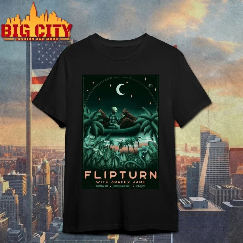 Flipturn Boston MA On Jun 4 2026 Tour Poster shirt
