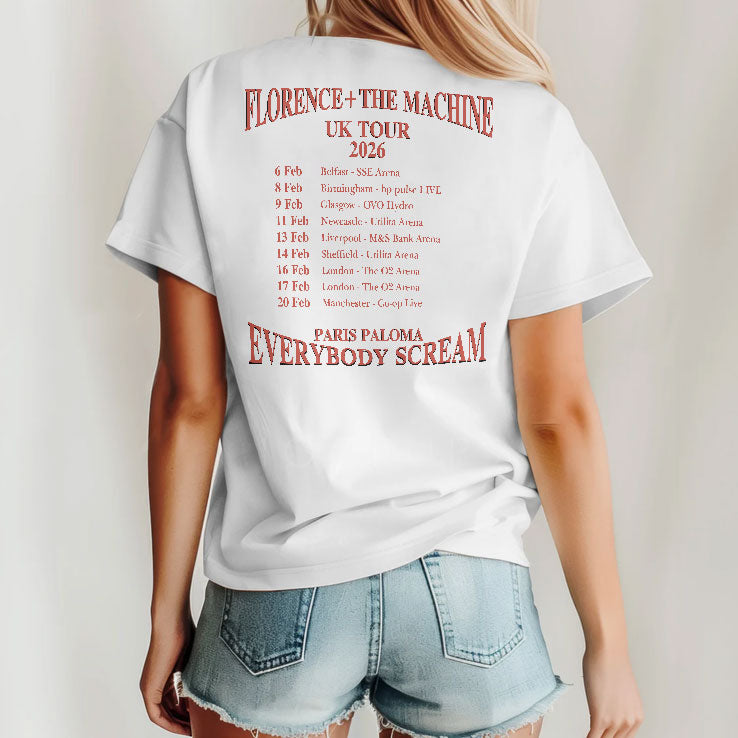 Florence And The Machine UK Tour 2026 Shirt