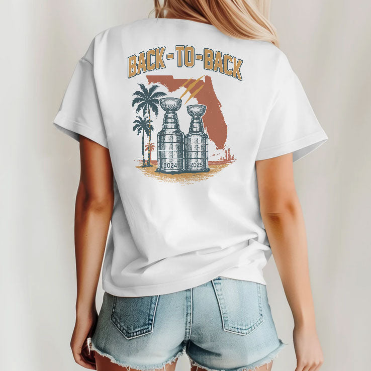 Florida Back-To-Back Stanley Cup Shirt