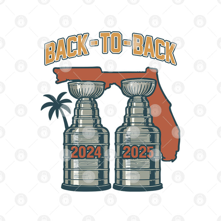 Florida Back-To-Back Stanley Cup Shirt