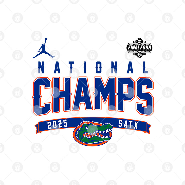 Florida Gators 2025 NCAA Men’s Basketball National Champions T Shirt
