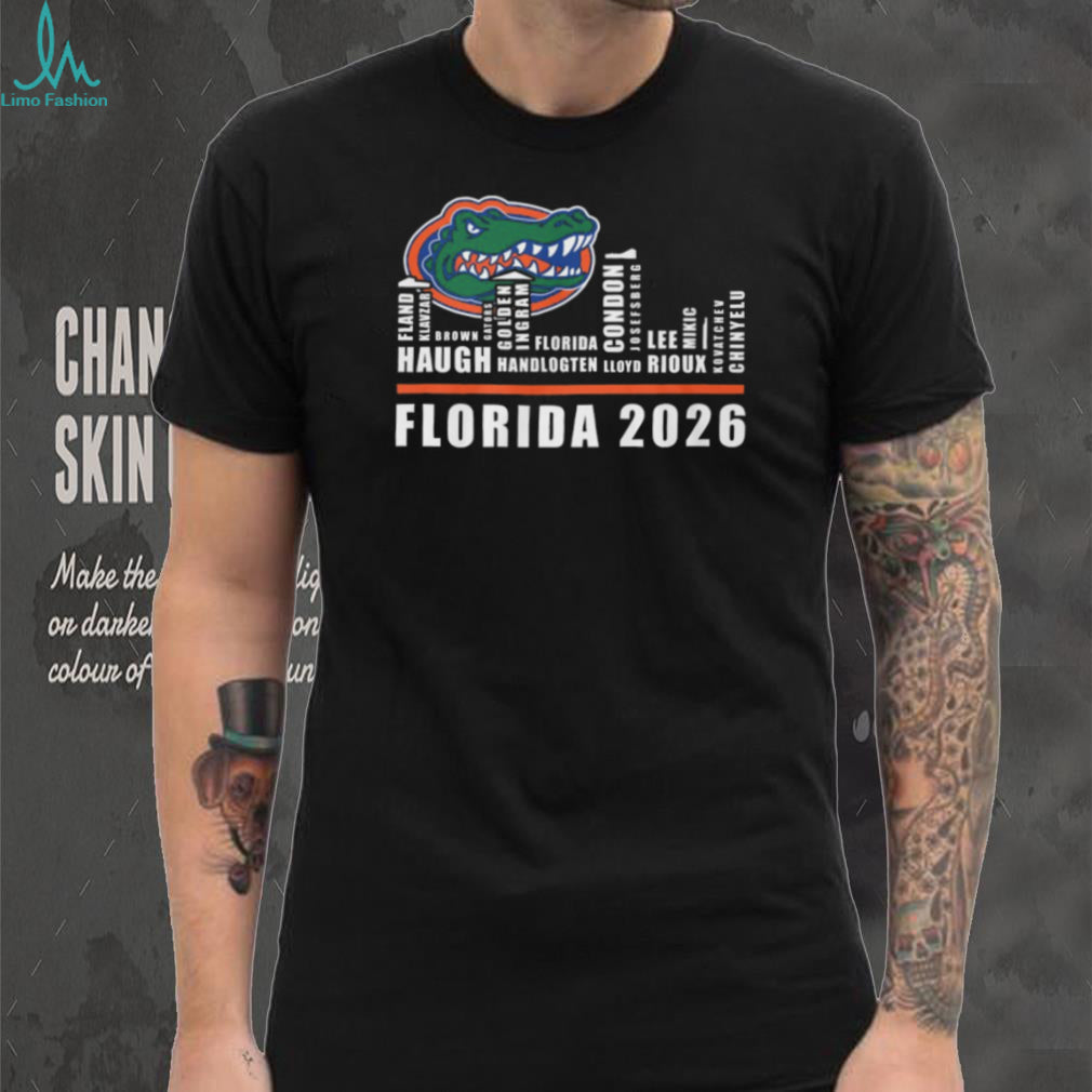 Florida Gators 2026 Basketball Team Players Names T Shirt