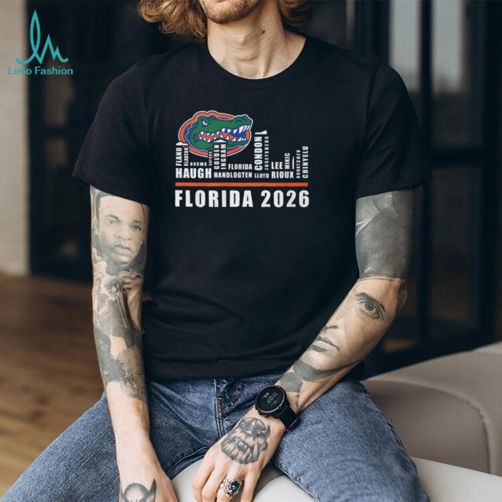 Florida Gators 2026 Basketball Team Players Names T Shirt