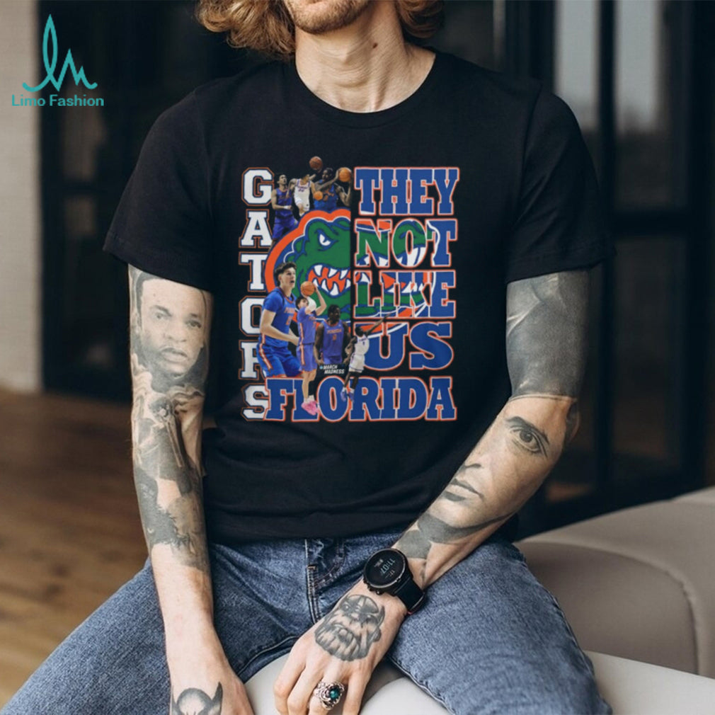 Florida Gators Basketball “They Not Like Us” March Madness T Shirt