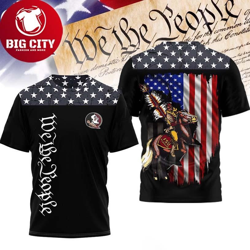 Florida State Seminoles NCAA We The People Two Sided Shirt