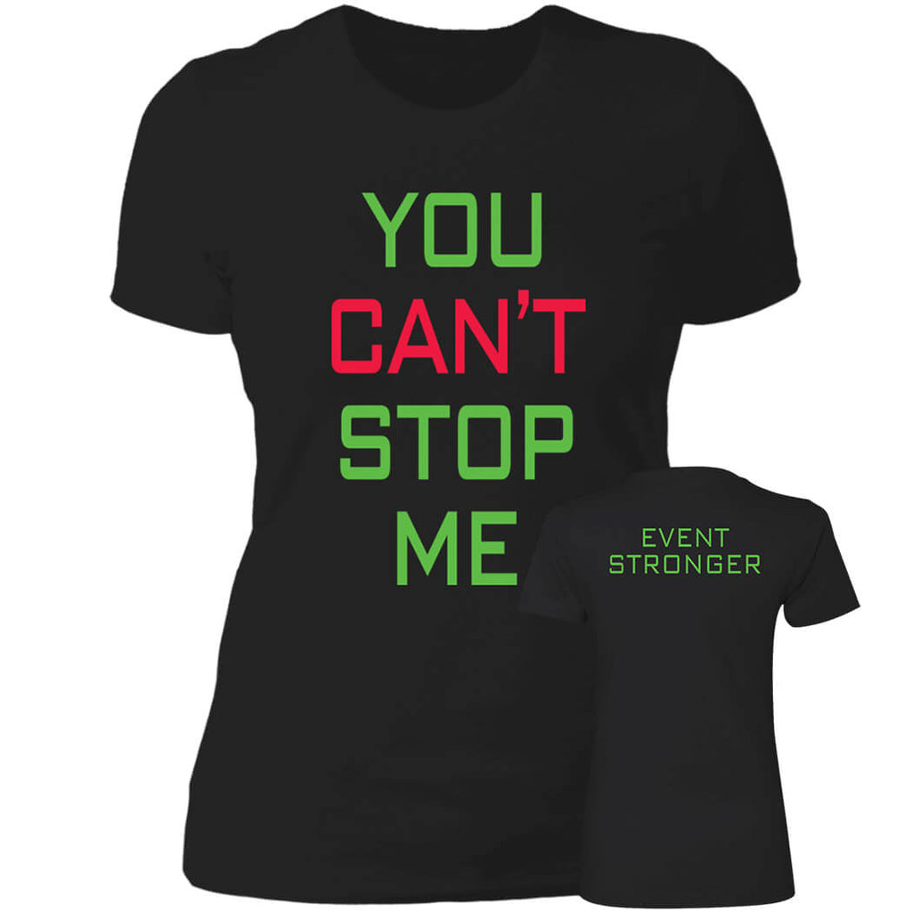 [Font+Back] John Cena You Can’t Stop Me Premium SS T-Shirt