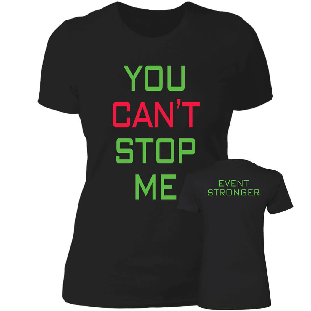 [Font+Back] John Cena You Can’t Stop Me Premium SS T-Shirt