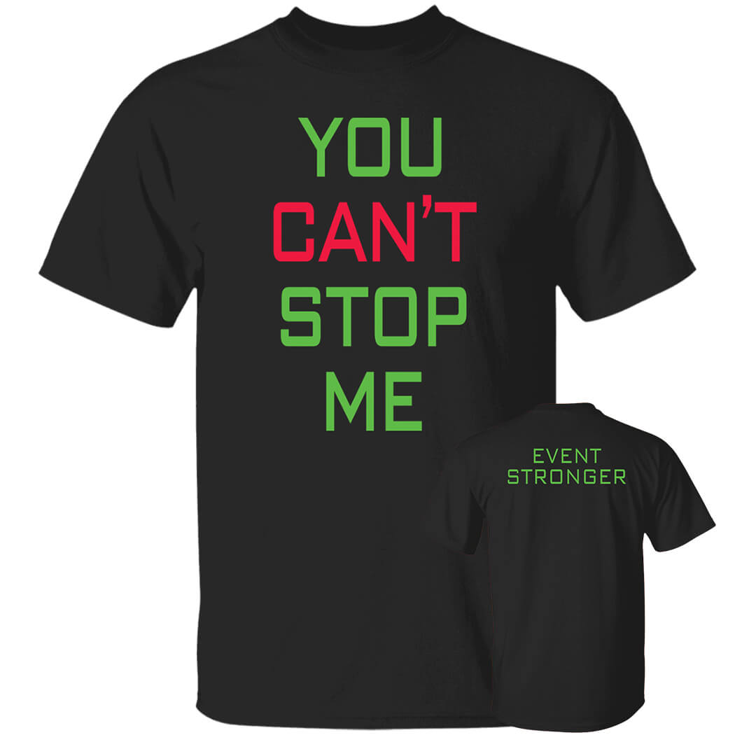 [Font+Back] John Cena You Can’t Stop Me Premium SS T-Shirt