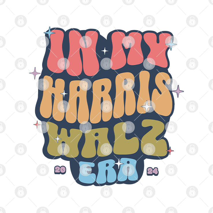 For The People In My Harris Walz Era 2024 T Shirt