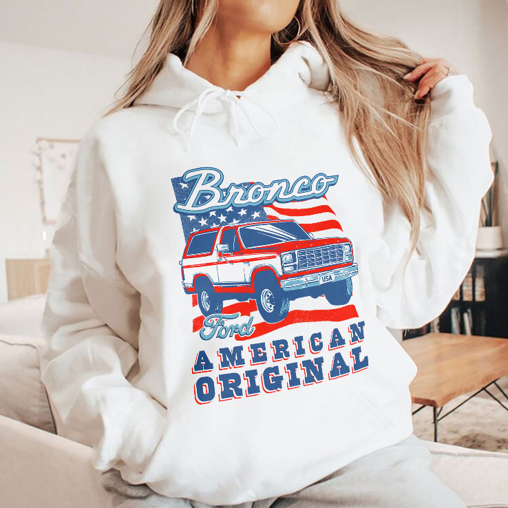 Ford Bronco American Original T Shirt