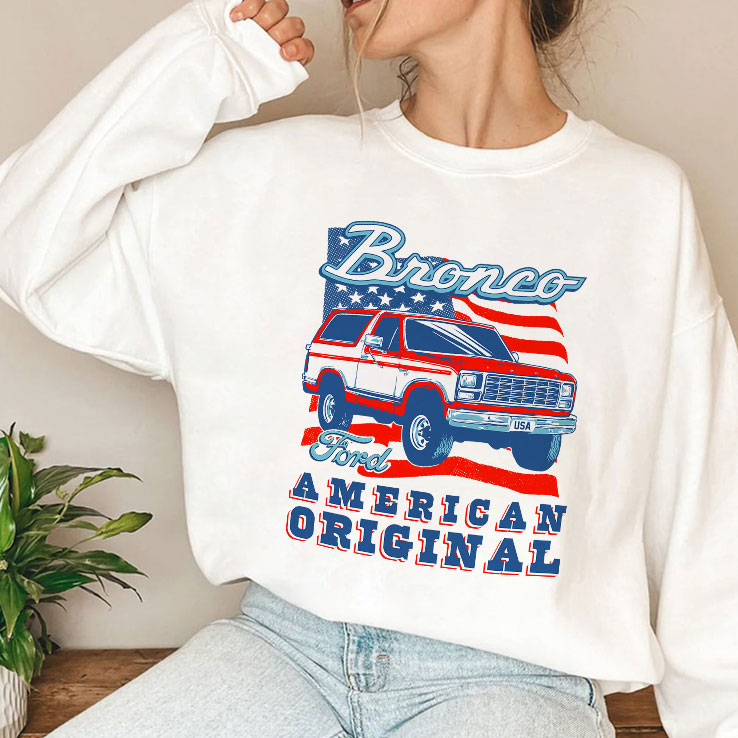 Ford Bronco American Original T Shirt