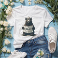 Forest Ranger Bear Map 8647 Outdoors Lover Graphic T Shirt