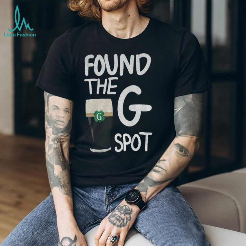 Found The G Spot Guinness Stout Funny St. Patrick’s Day 2026 T Shirt