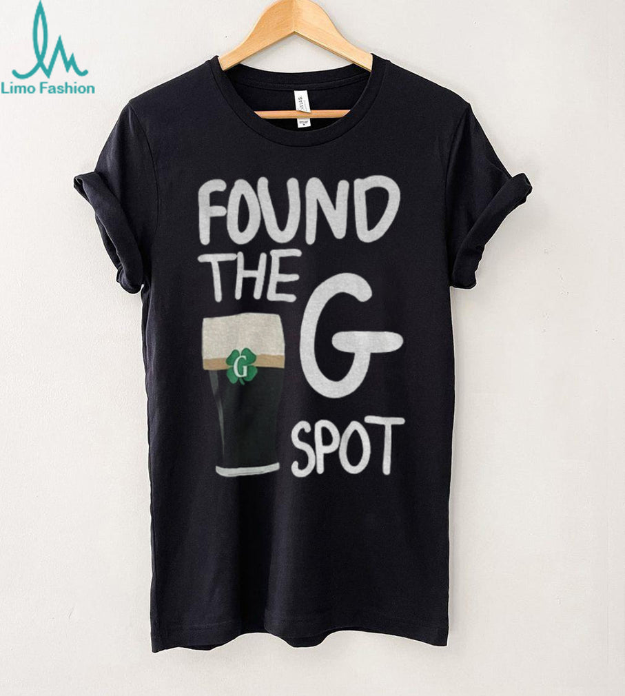 Found The G Spot Guinness Stout Funny St. Patrick’s Day 2026 T Shirt