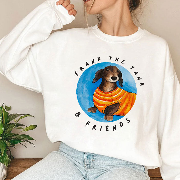 Frank The Tank & Friends Dachshund T Shirt