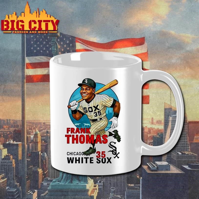 Frank Thomas Chicago White Sox Legend caricature Shirt