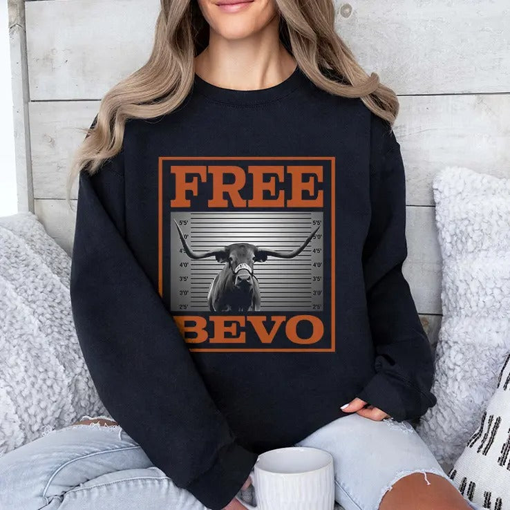 Free Bevo Texas Longhorns Shirt