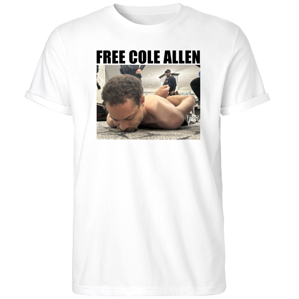 Free Cole Allen WHCD event Shirt