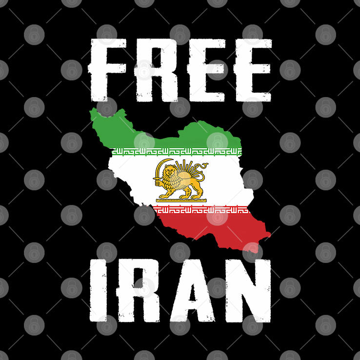 Free Iran Lion Symbol Sweatshirt