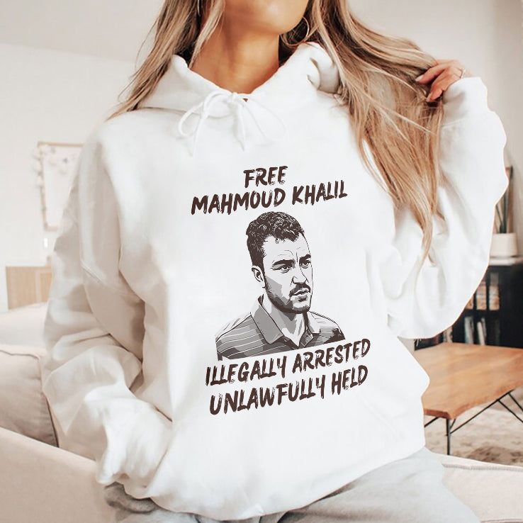 Free Mahmoud Khalil Illegally Arrested Unlawfully Held T Shirt