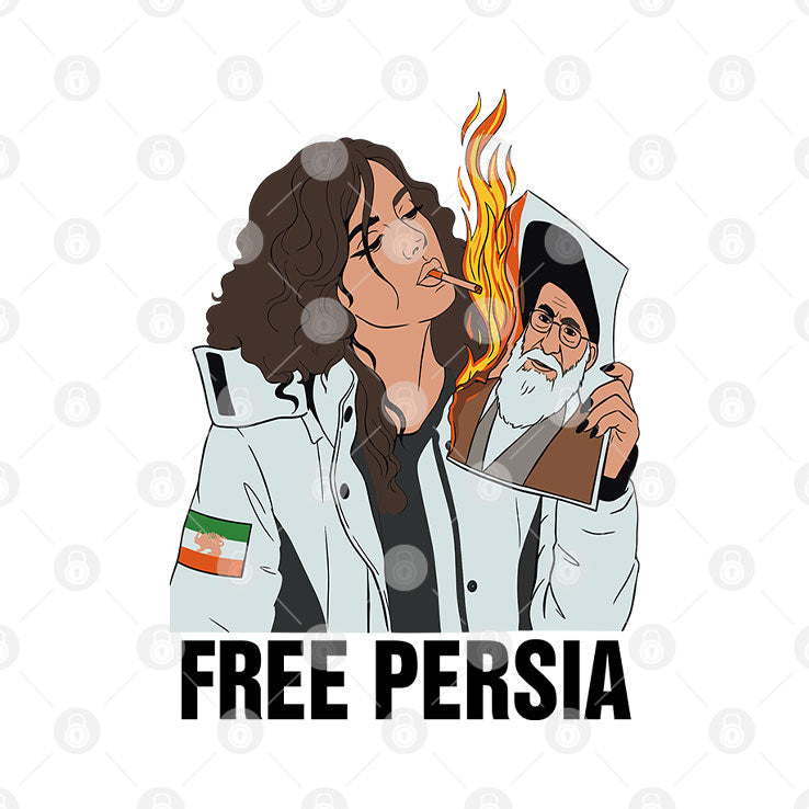 Free Persia Woman Life Freedom T Shirt